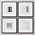 Versatile Collection of 252 Picture Frames 3D model small image 8