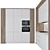 Modern Kitchen with Island 3D model small image 3