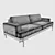 Starinnyy Dvorik Div-701 Premium Leather Sofa 3D model small image 5