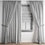 Elegant Polygonal Curtain 3D model small image 5