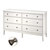 Efficient Storage: IDANÄS 6-Drawer Chest by IKEA 3D model small image 1