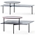 Modern Coffee Table Set KIN-q and KIN-r 3D model small image 1