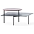 Modern Coffee Table Set KIN-q and KIN-r 3D model small image 3