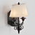 Elegant "Victoria" Wall Lamp by Chiaro 3D model small image 1