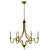 Elegant Mykonos Small Chandelier 3D model small image 2