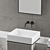 Andrei White Bathroom Design 3D model small image 4