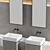 Andrei White Bathroom Design 3D model small image 5