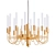 Gala II Modern Suspension Light 3D model small image 1