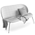 Stylish Gubi Beetle Sofa: Perfect Blend of Comfort and Design 3D model small image 6