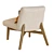 Cozy Yarn Chair Jimi 3D model small image 4