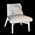 Cozy Yarn Chair Jimi 3D model small image 6