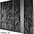 Rock Panel Wall Décor 3D model small image 8