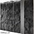 Rock Panel Wall Décor 3D model small image 13