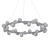 Berry Bliss Chandelier 3D model small image 2