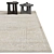 Luxury Duo Carpets Set 3D model small image 4