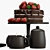 Decadent Chocolate Strawberry Cake 3D model small image 4