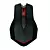 Black Gaming Mouse with Red Backlight 3D model small image 2