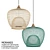 Scandinavian Mesh Pendant Light 3D model small image 1