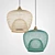 Scandinavian Mesh Pendant Light 3D model small image 3