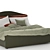 IKEA HAUGA Queen Bed Set 3D model small image 3