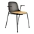 Elegant Seela S316 Chair by Lapalma 3D model small image 1