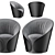 Comfort Elegance: MAMA Armchair 3D model small image 5
