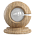 Sleek Zebrano Wood Design 3D model small image 3