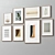 Elegant Frame Set - 8 Frames 3D model small image 6