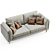 Boconcept Modern Sofa: Stylish and Comfortable 3D model small image 5