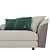 Luxury Fendi Casa Ceasar Sofa 3D model small image 4