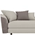 Luxury Fendi Casa Ceasar Sofa 3D model small image 5