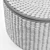 Seagrass Woven Storage Ottoman 3D model small image 6