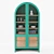 Elegant Mason Storage Cabinet 3D model small image 2