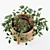 Boho Rattan 12" Planter 3D model small image 2