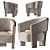 Modern Marelli CHLOE Armchair 3D model small image 6