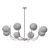 Felicitat Chandelier - Elegant Lighting Solution 3D model small image 2