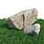 360° Scanned Landscape Stones 3D model small image 4