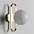 Sleek Nordic Wall Sconce 'Amara' 3D model small image 4