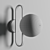 Sleek Nordic Wall Sconce 'Amara' 3D model small image 5