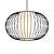 Gauze Cage Pendant Light 3D model small image 1