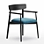 Elegant Claretta Armchair 3D model small image 2