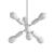 Modern Mobile Chandelier 3D model small image 2