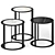 Jesse Scott Round Side Tables 3D model small image 1