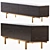 Modern Shoreline Sideboard: Stylish & Functional 3D model small image 1