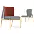 Sleek Katana Chair: Modern Elegance for Your Space 3D model small image 5