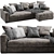 Boconcept Cenova Modern Sofa 3D model small image 1