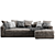 Boconcept Cenova Modern Sofa 3D model small image 4