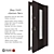 Siberian Elegance: Custom Entry Door
Elegance 800: Stylish and Functional 3D model small image 2