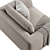 Chateau dAx Dudy: Stylish Fabric Sofas 3D model small image 4