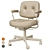 Ergonomic Grann Beige Office Chair 3D model small image 8